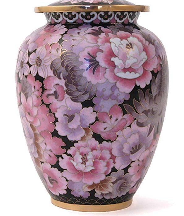 cloisonne urne elite floral blush