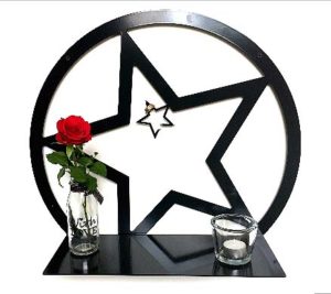 grosse handgende wand mein stern schwarze oder weisse dp was