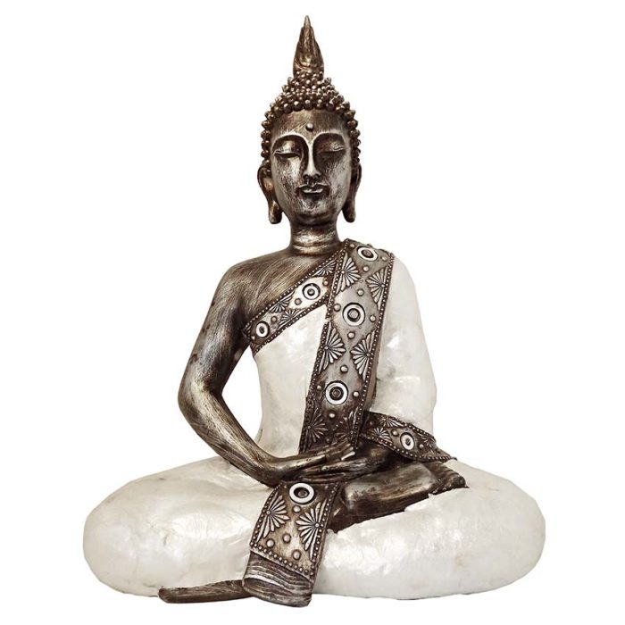 grosse thailandische meditation buddha urne