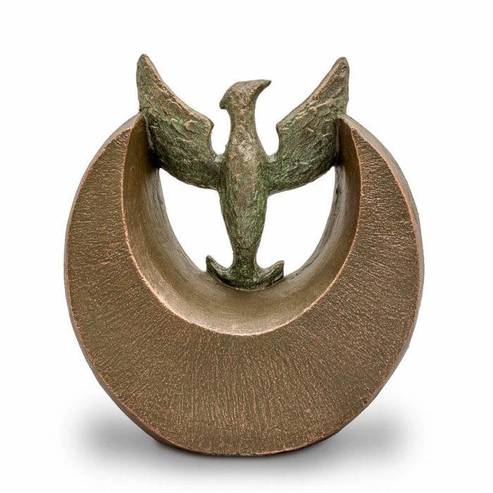 keramische art urne phoeinix liter UGK