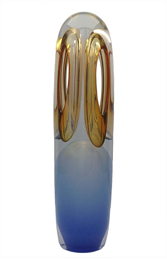 kristallglaser d bluebell blau urne