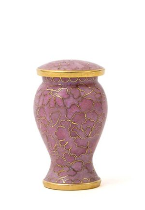 mini urne cloisonne etienne rose