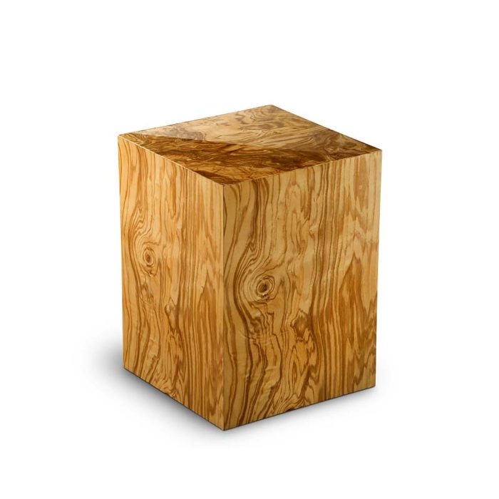 rechteckige urne compagnon olivo