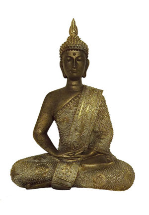 thailandische meditation buddha urne