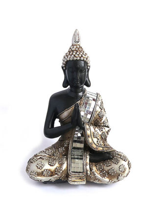 thailandische namaste mudra buddha mini urne