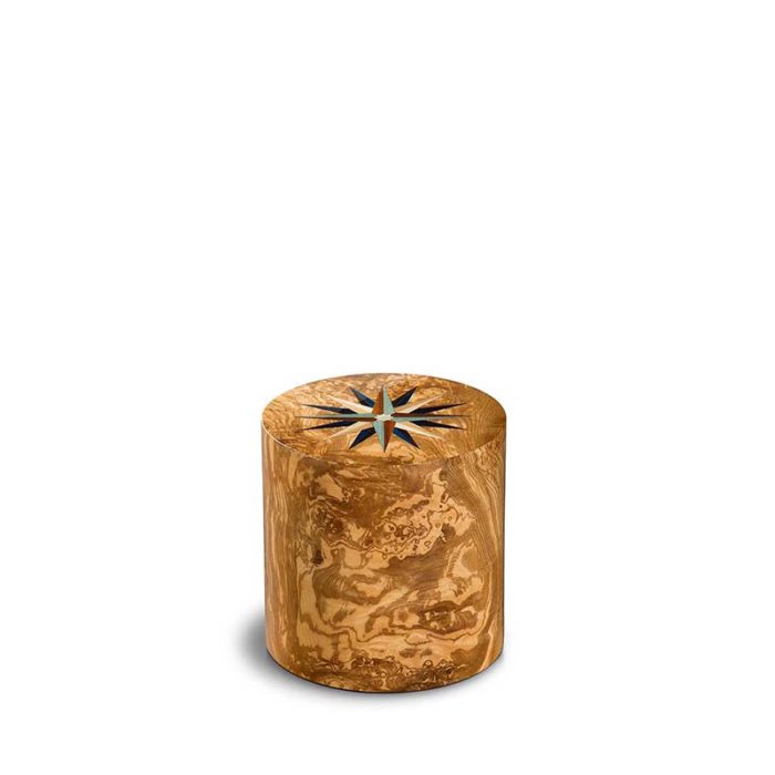 zylinder mini urne pisa windrose olivo