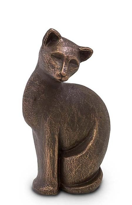 keramische katzenurne abschied