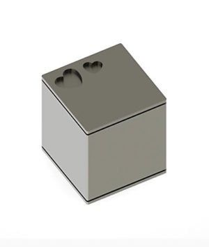 rvs wurfel urne herzen